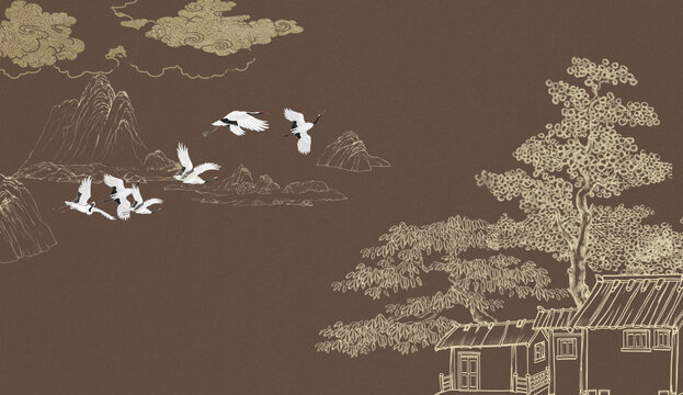 山水画