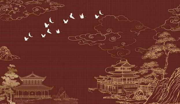 现代古典装饰画