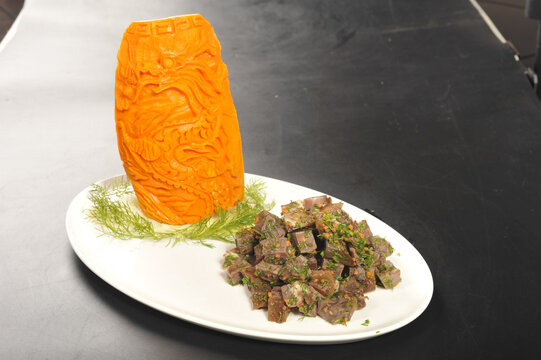 茴香牛肉粒