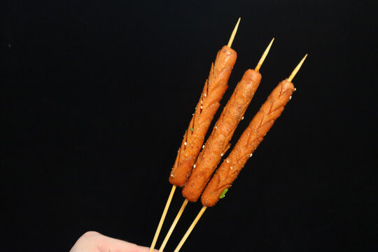 烤火腿肠