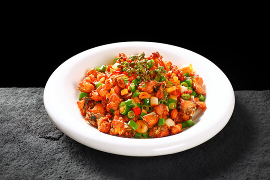 椒麻炒鸡丁