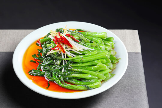 白灼菜心