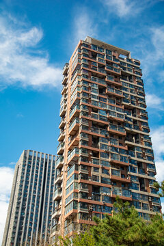 现代高层住宅建筑景观