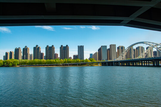 沈阳城市全景风光