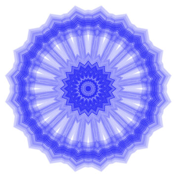 蓝色线条防伪花纹