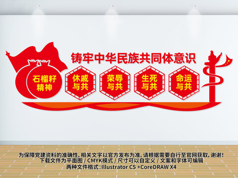 民族团结文化墙