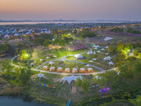 阳澄湖野鸭子营地