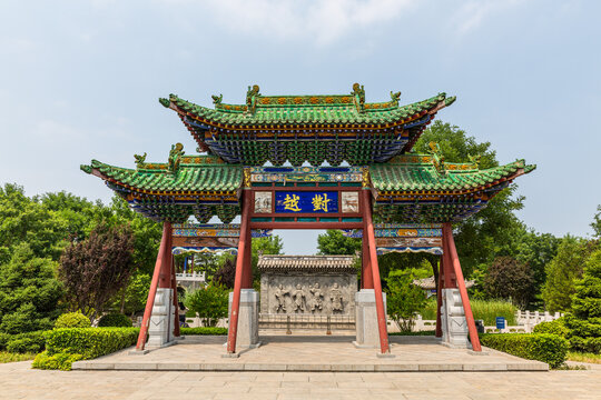 北京园博园山西园金人影壁