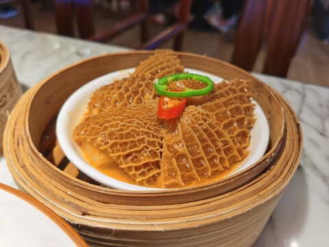 美味卤金钱肚鲜香诱人