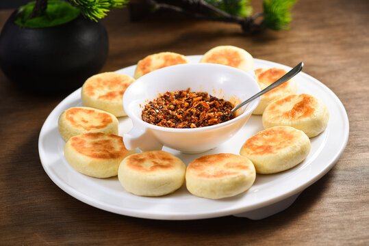 秘制辣子夹饼