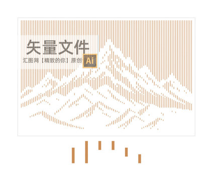 线条山