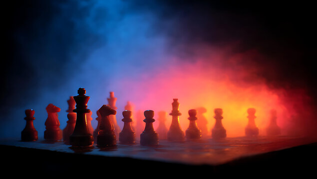 棋盘上的迷雾对决