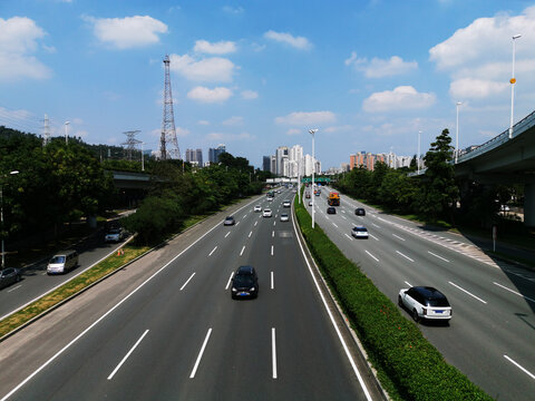 城市高速公路交通