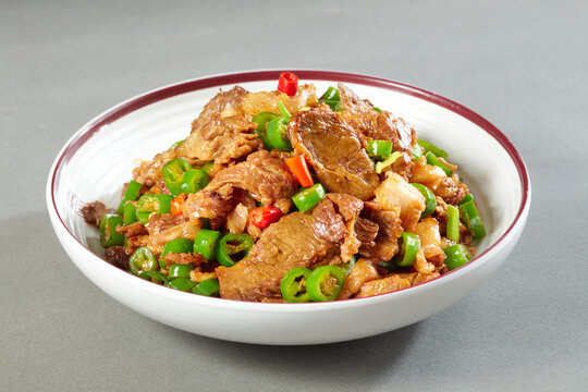 尖椒猪头肉