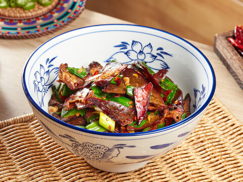 小炒腊牛肉