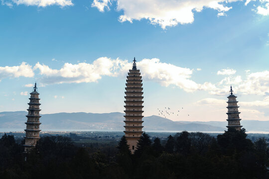 大理崇圣寺三塔