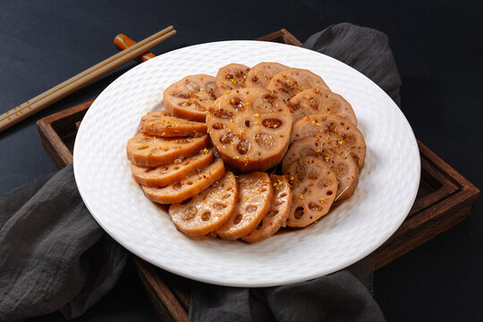 红汤糯米藕