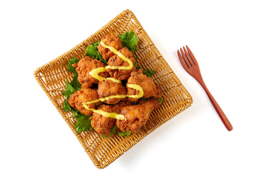 蜂蜜芥末味炸鸡根翅
