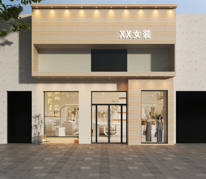 女装店门头