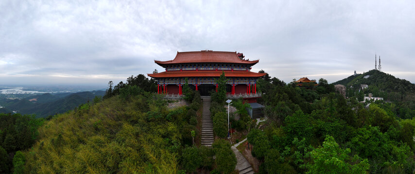 太阳山普光寺全景