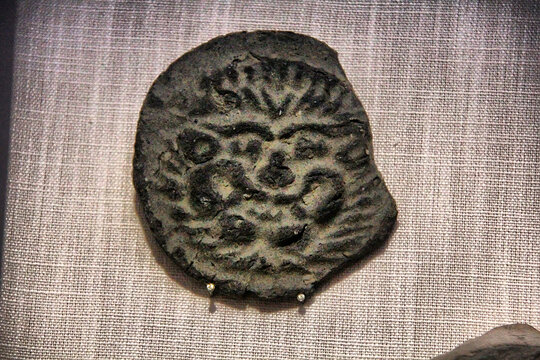 古代神秘兽面纹瓦当