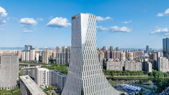 成都高新区地标建筑中国欧洲中心建筑