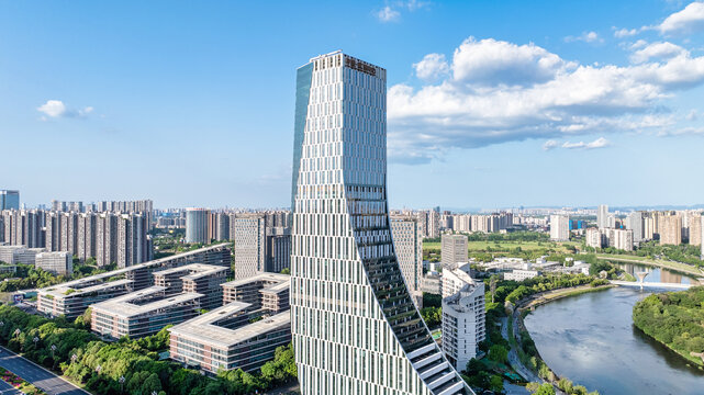 成都高新区地标建筑中国欧洲中心建筑