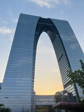 苏州大裤衩建筑独特景观