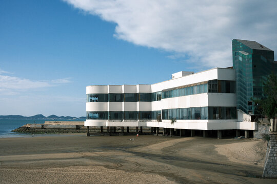 烟台第一海水浴场建筑