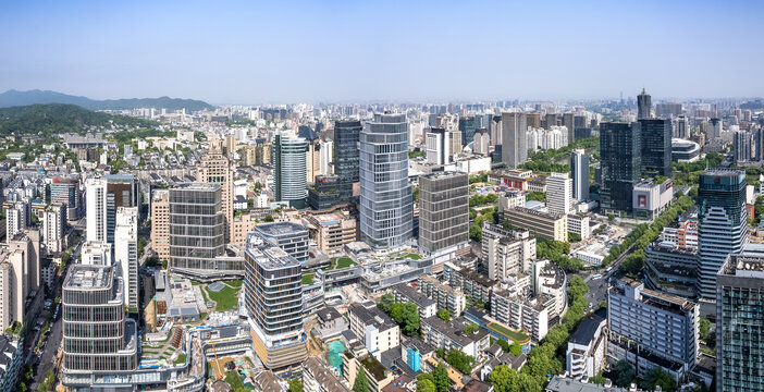 繁华都市景象