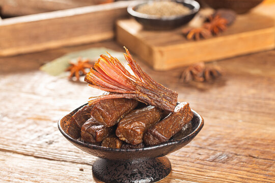 风干牛肉干