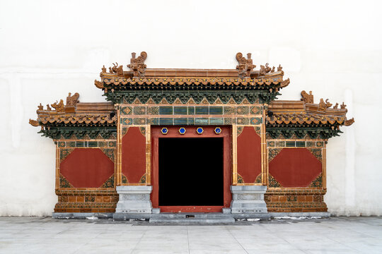 中式大门