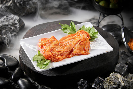 烤肉鲜鸡排