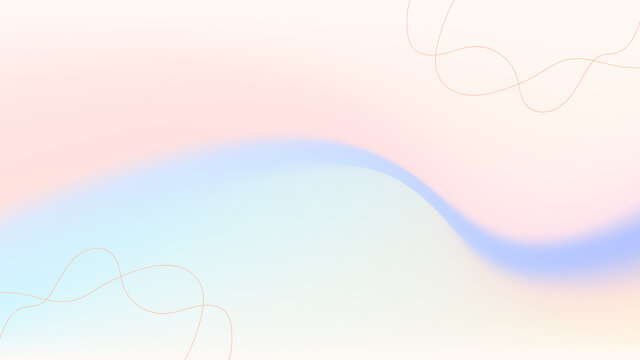 渐变色彩梦幻线条背景图