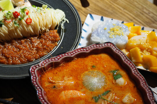 多样泰式美食诱人呈现