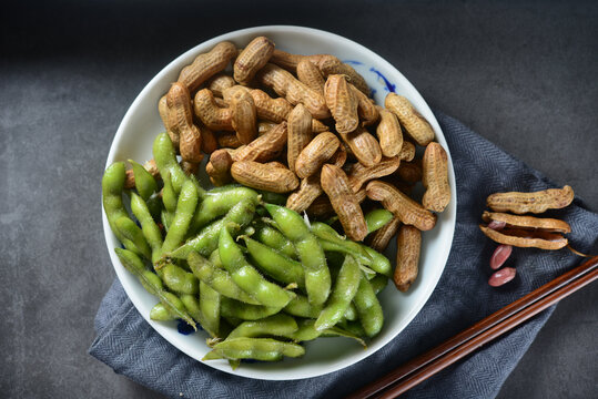 花生毛豆