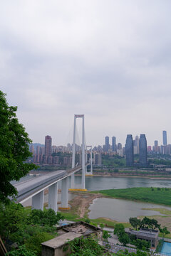 重庆跨江大桥风光景致