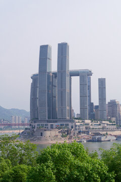 重庆的现代化摩天大楼