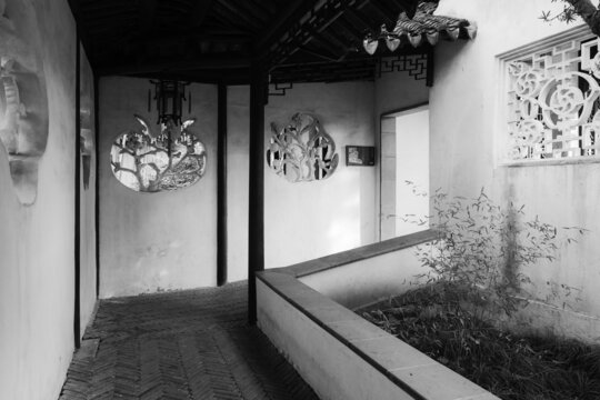 沧浪亭回廊