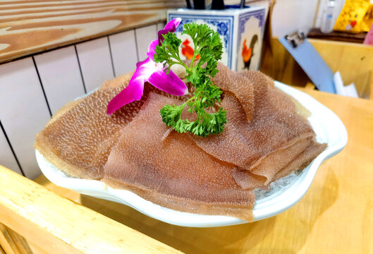 鲜毛肚