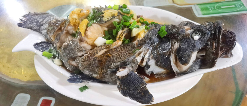 清蒸石斑鱼
