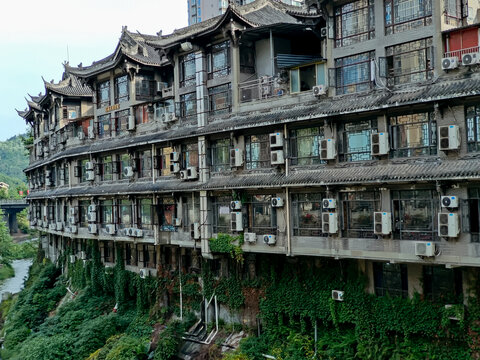 四川省泸州市叙永县鱼凫老街河畔住宅
