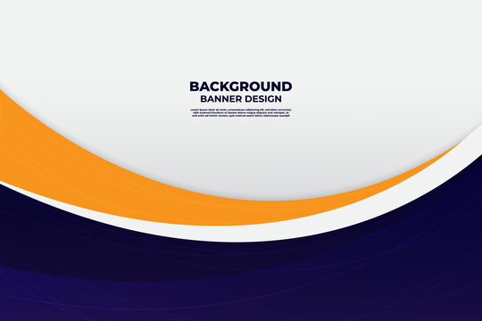 简约渐变曲线背景banner