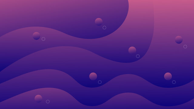 紫色渐变流体抽象背景图