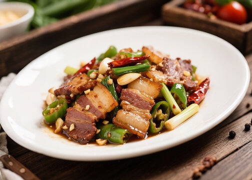 小炒腊肉