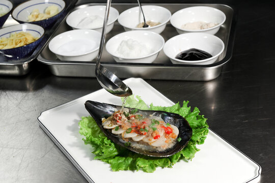 蒜蓉海鲜带子的烹饪