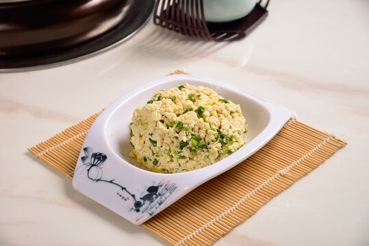 小葱拌豆腐