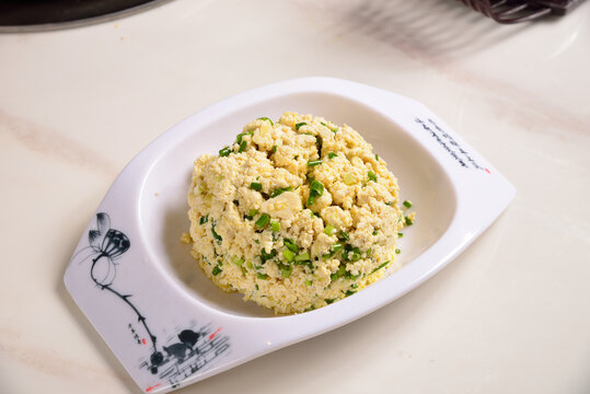 小葱拌豆腐