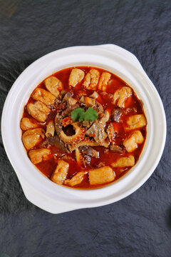 红汤牛杂
