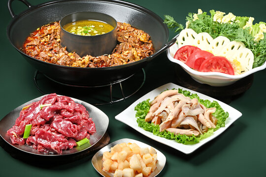 干锅牛肉